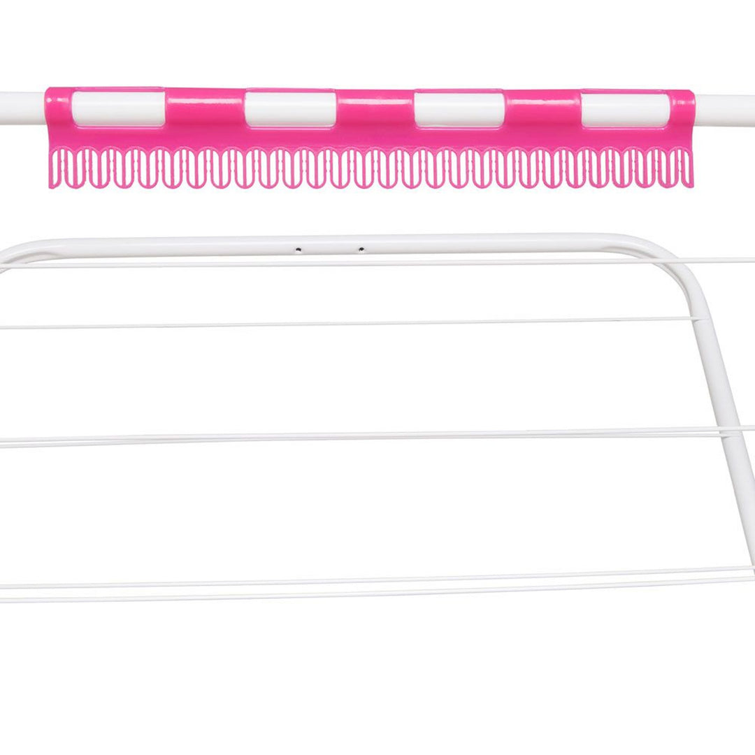 Séchoir à linge vertical VELKEA, en acier, serrure pliante, V200