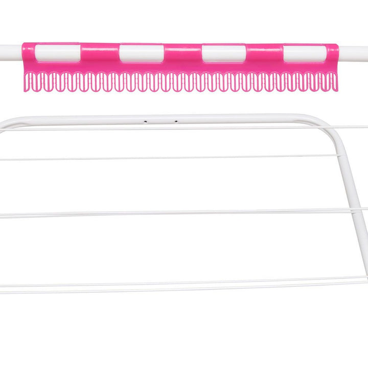 Séchoir à linge vertical VELKEA, en acier, serrure pliante, V200