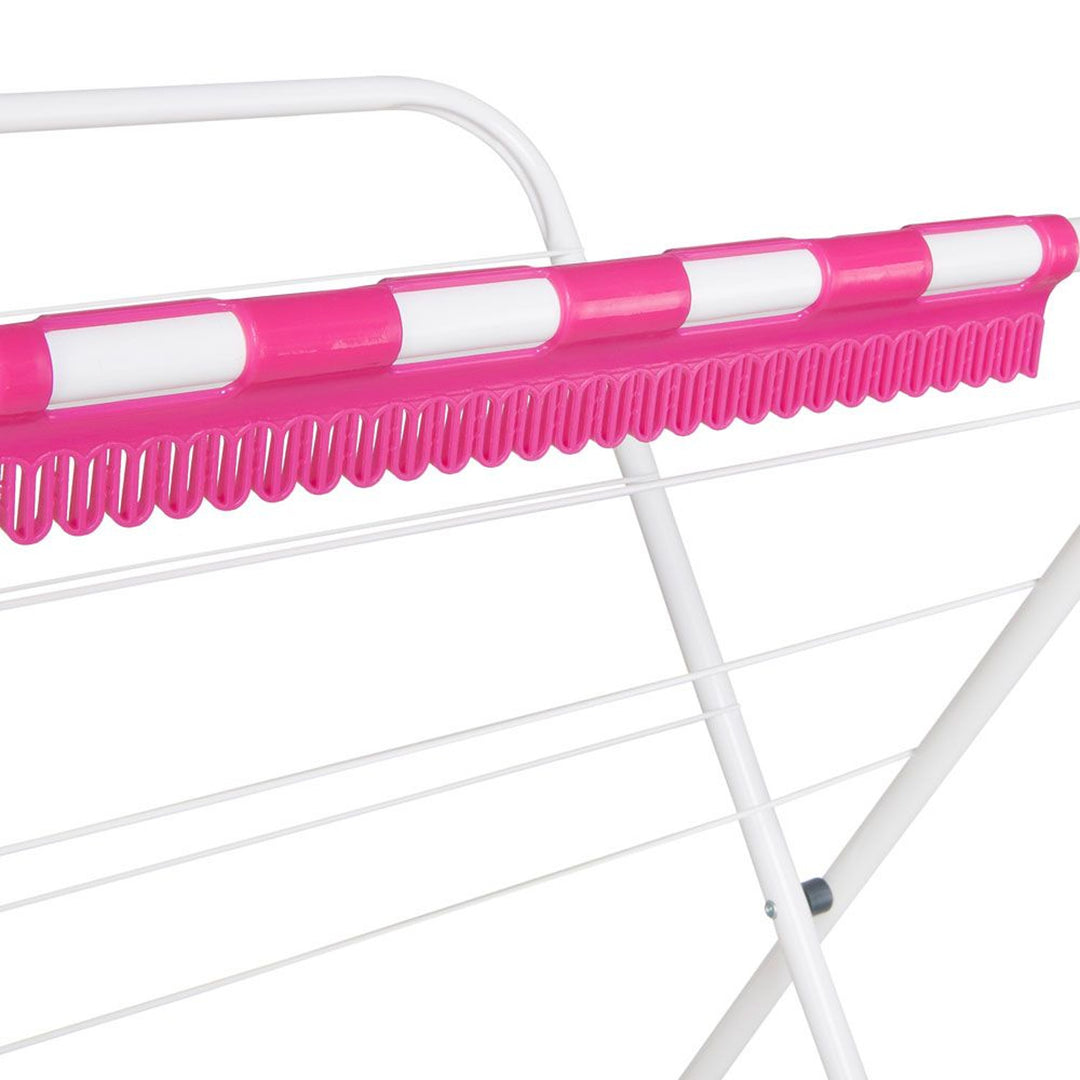 Séchoir à linge vertical VELKEA, en acier, serrure pliante, V200