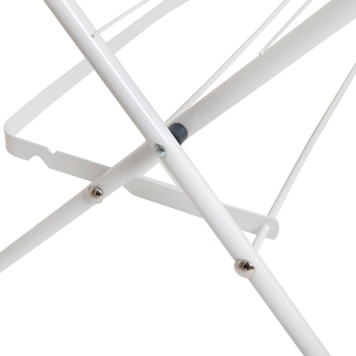 Séchoir à linge vertical VELKEA, en acier, serrure pliante, V200