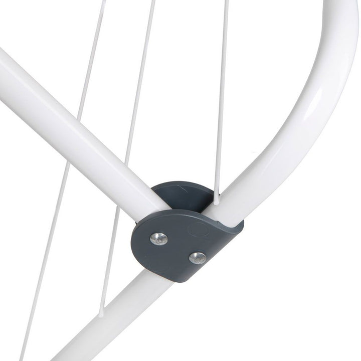 Séchoir à linge vertical VELKEA, en acier, serrure pliante, V200