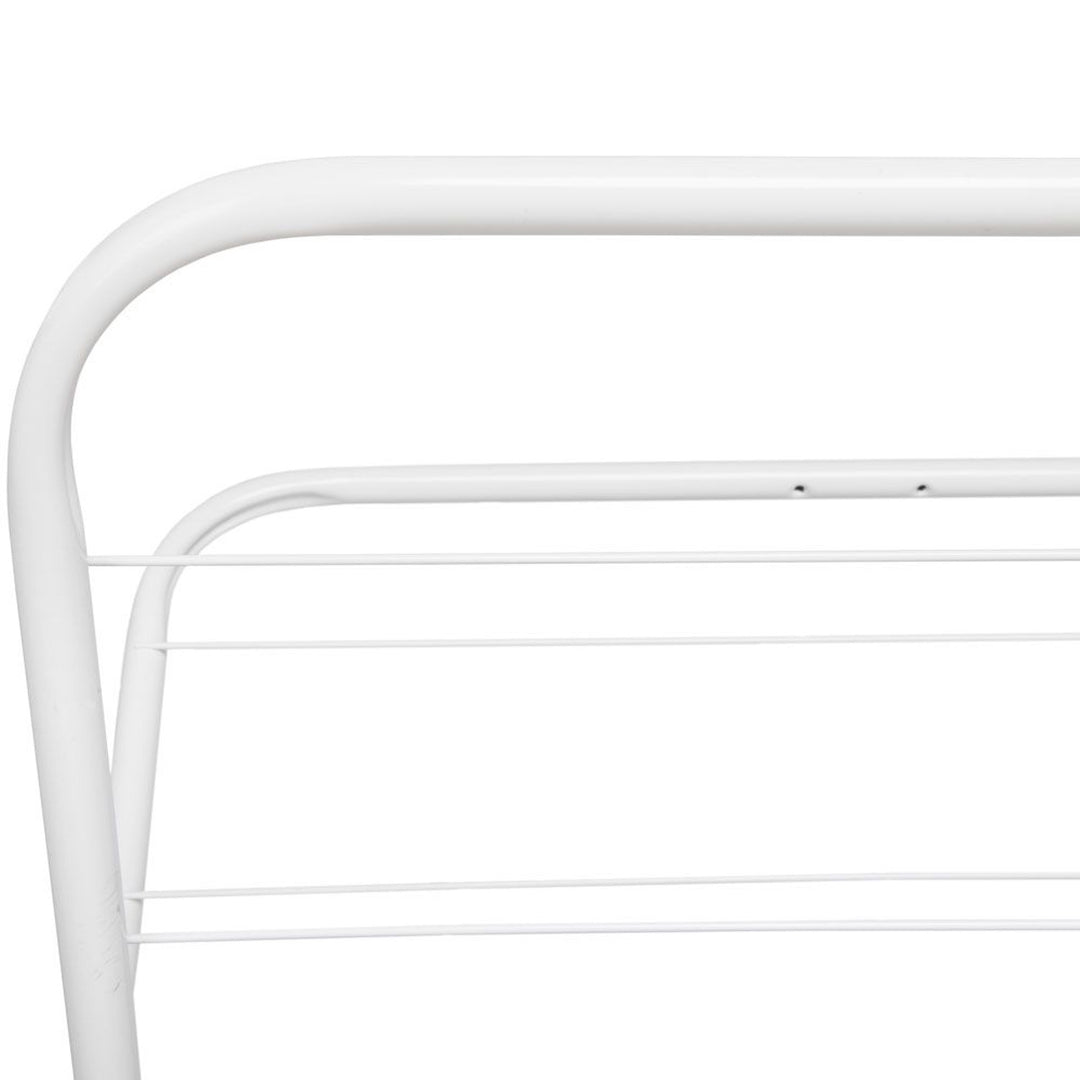 Séchoir à linge vertical VELKEA, en acier, serrure pliante, V200