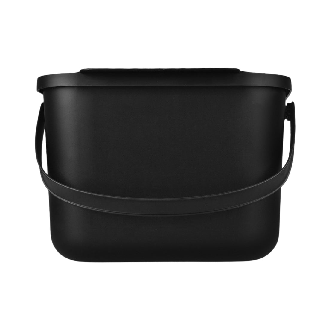 Bac à Compost Bio, Mini Bini, Capacité 6L, Noir, Idéal pour Cuisine ou Jardin