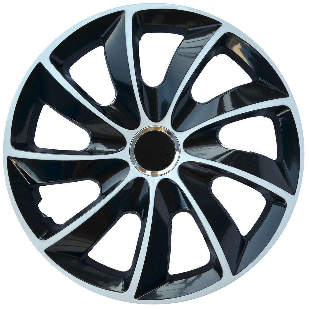 Enjoliveur universel 14" NRM Stig Extra noir et blanc 1 pièce