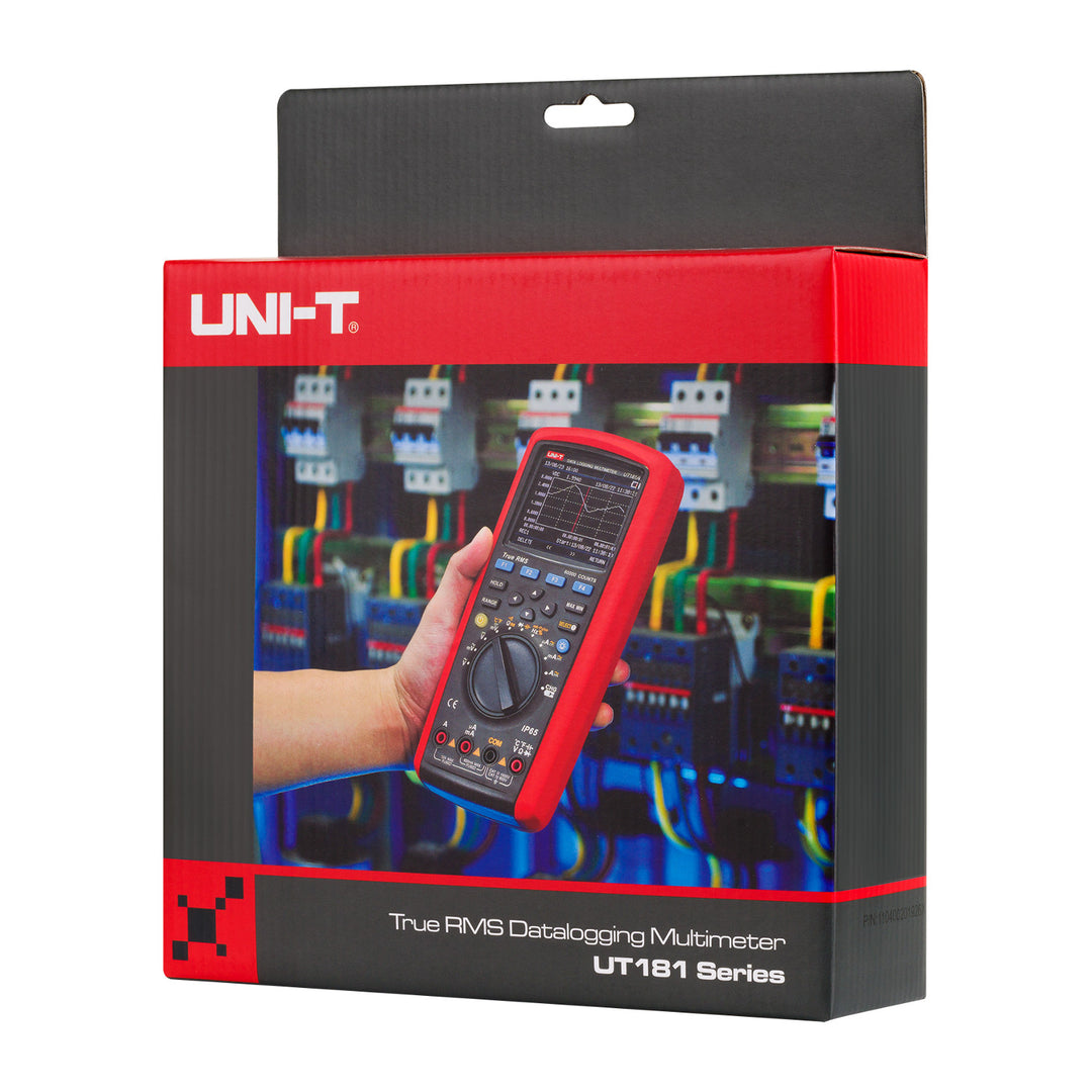 Compteur universel Uni-T, fonction TRUE RMS, écran couleur, UT181A