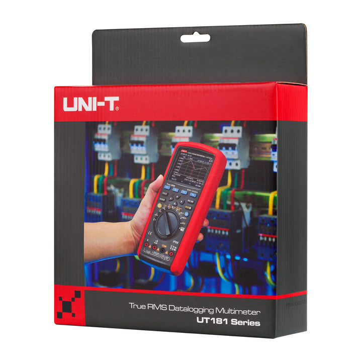 Compteur universel Uni-T, fonction TRUE RMS, écran couleur, UT181A