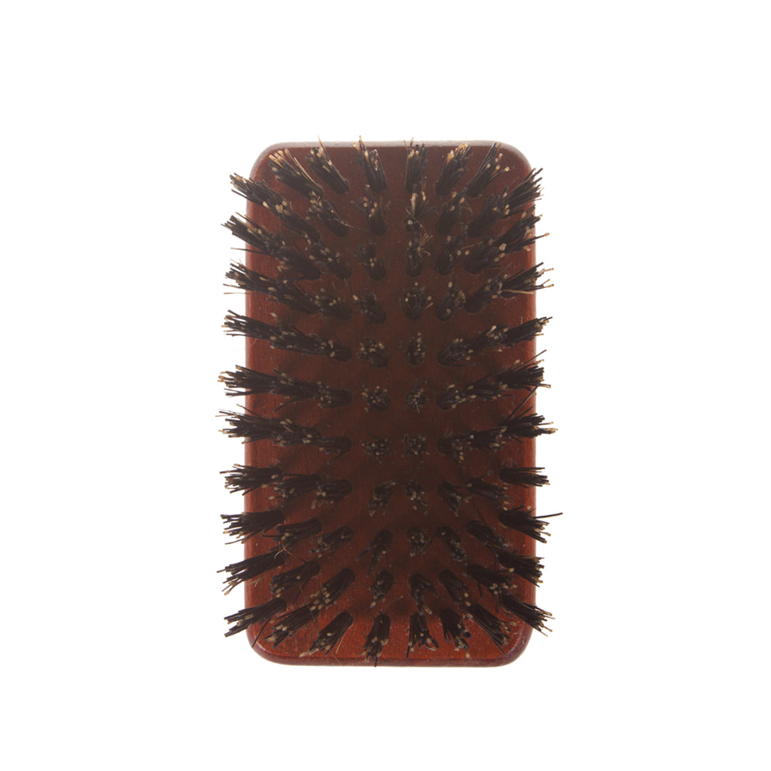 Brosse à cheveux de barbier 100% poils de sanglier bois de hêtre