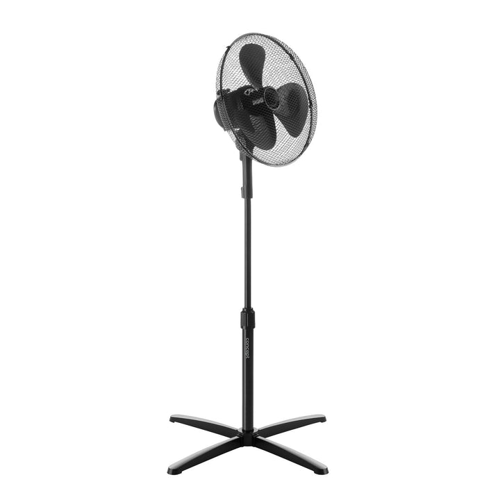 Ventilateur sur pied Concept VS5050, 40W, 3 vitesses réglables, design noir élégant, parfait pour rafraîchir votre intérieur avec style et efficacité.