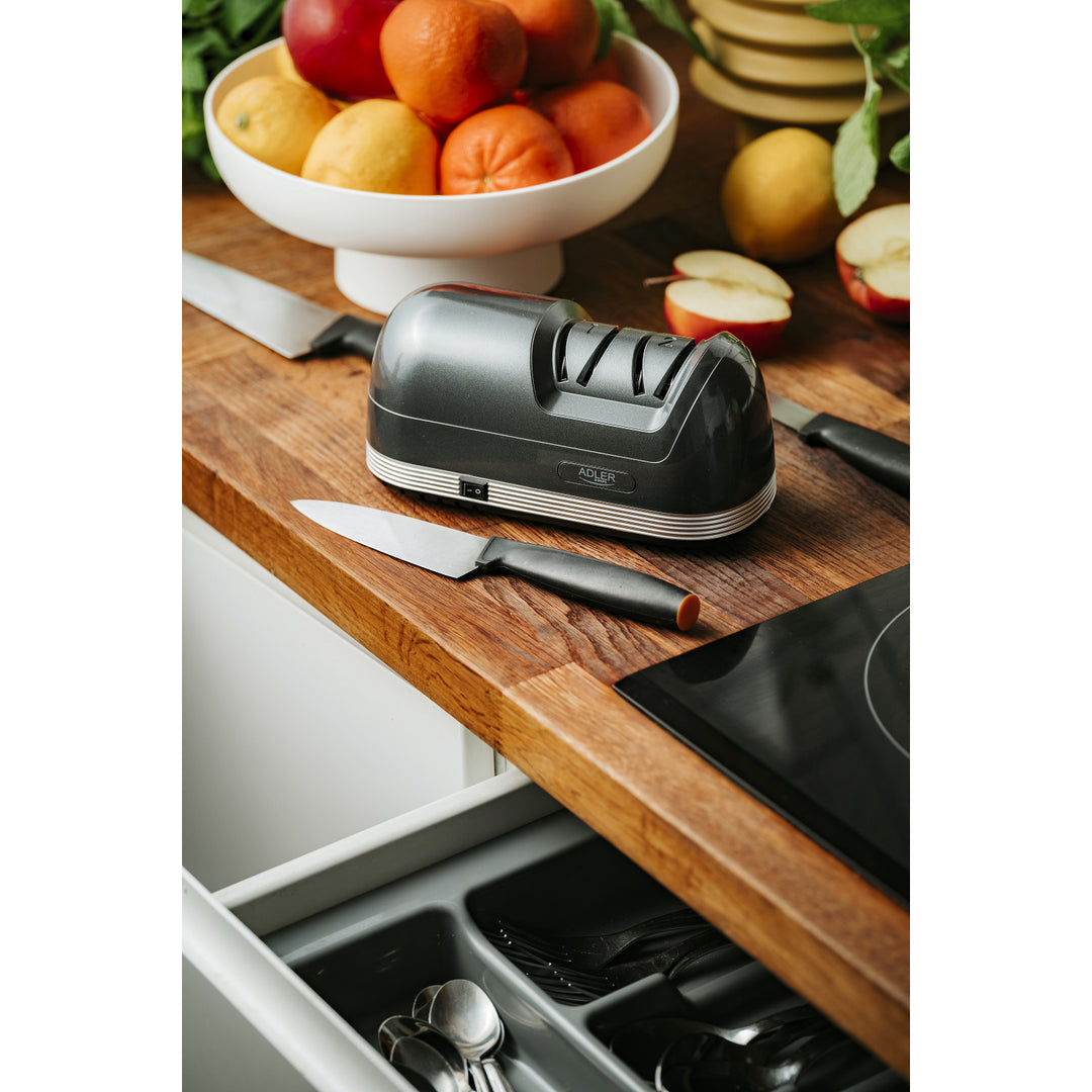 Aiguiseur électrique Adler, puissance 60 W, système à 2 niveaux AD 4508