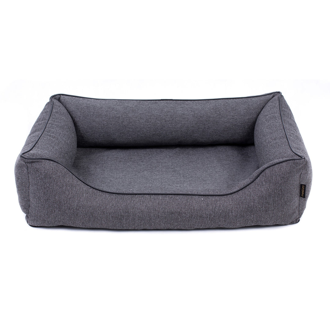 Tanière métisse, orthopédique, 100x75cm, gris foncé, Mallorca SMO-STE-B-3