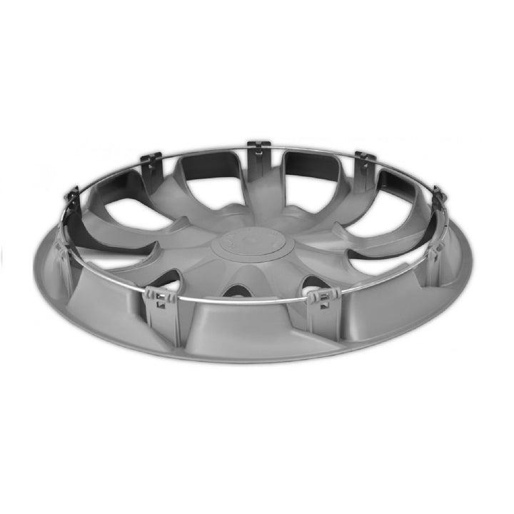 Enjoliveur universel 16" NRM Draco argent press-on 1 pièce