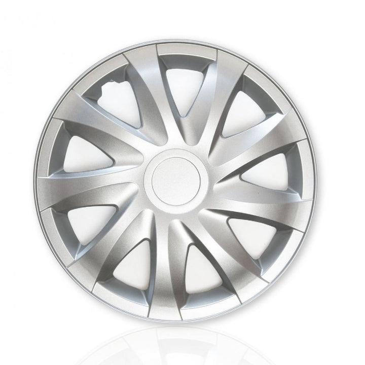 Enjoliveur universel 16" NRM Draco argent press-on 1 pièce