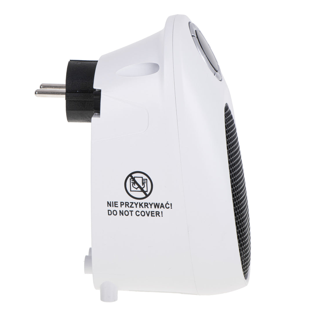 Chauffage soufflant Adler, minuterie, 2 niveaux, max 1500W, blanc, AD 7749