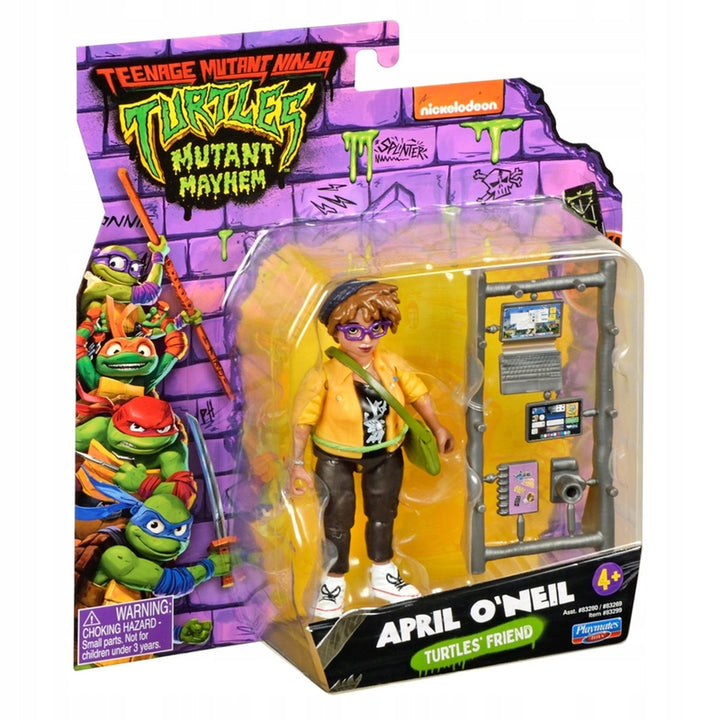 Figurine April O'Neil avec accessoires Ninja Turtles Warriors