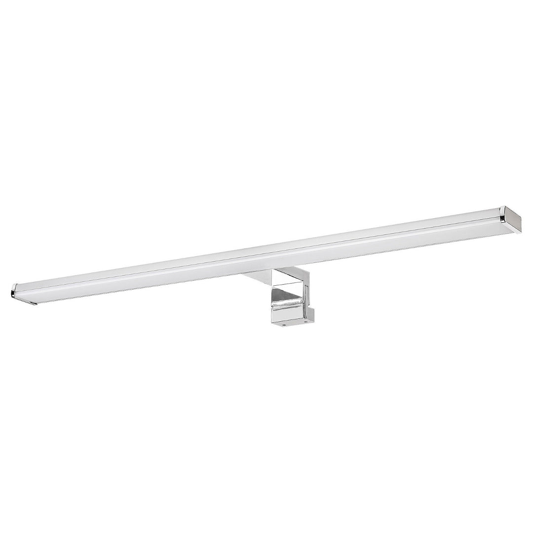 Lampe de salle de bains Rabalux, 8W LED, IP44, design chromé, Levon