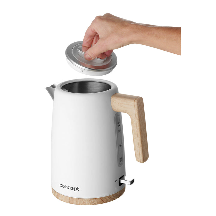 Concept RK3315 Bouilloire électrique  2200 W 1,7 l blanc