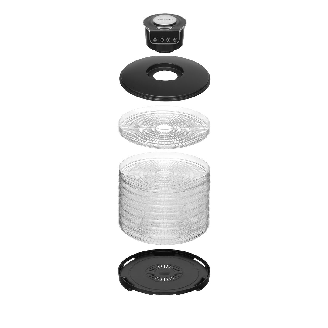 Déshydrateur de champignons, fruits, hrebes Concept SO3010 9 tamis, 245W