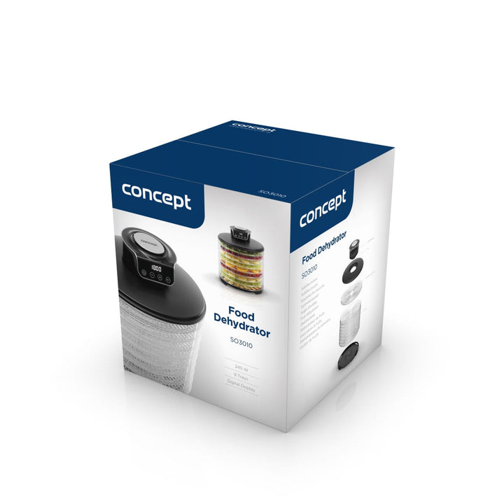 Déshydrateur de champignons, fruits, hrebes Concept SO3010 9 tamis, 245W