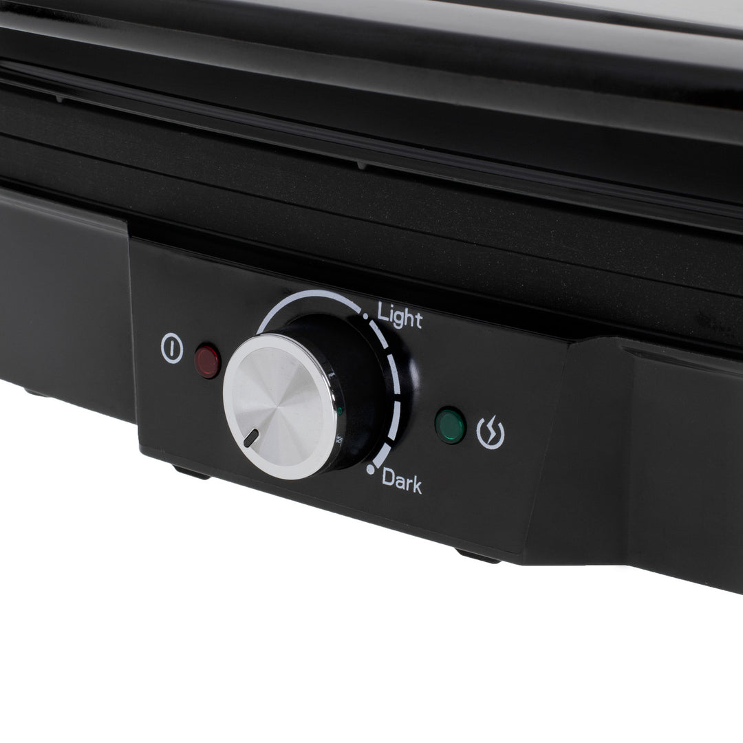 Barbecue électrique Camry, grande surface 28 x 23 cm, réglage de la température, puissance maximale 2500 W, CR 3053