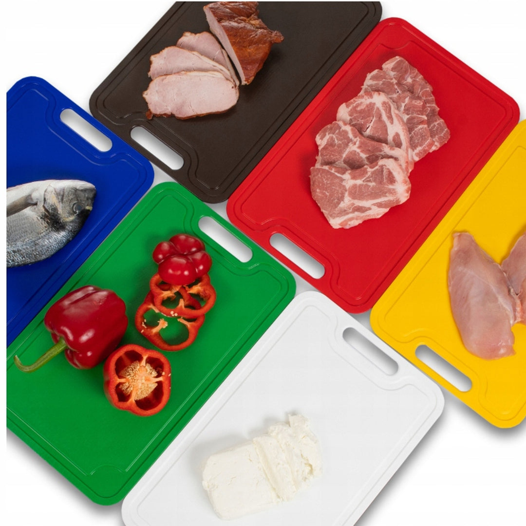 Set de planches à découper HACCP 6 pièces Pratique