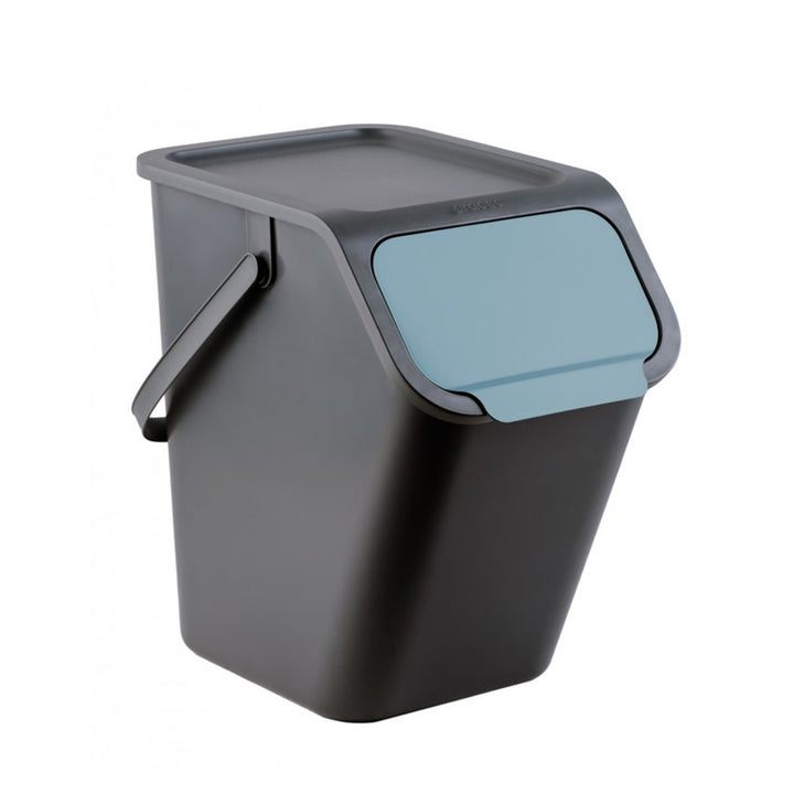 Lot de 3 poubelles de recyclage Practic Bini 25 l le conteneur idéal pour le tri des déchets