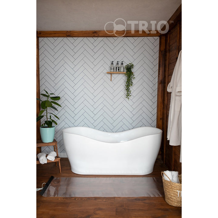 TRIO chauffage de sol infrarouge portable 100x60 cm