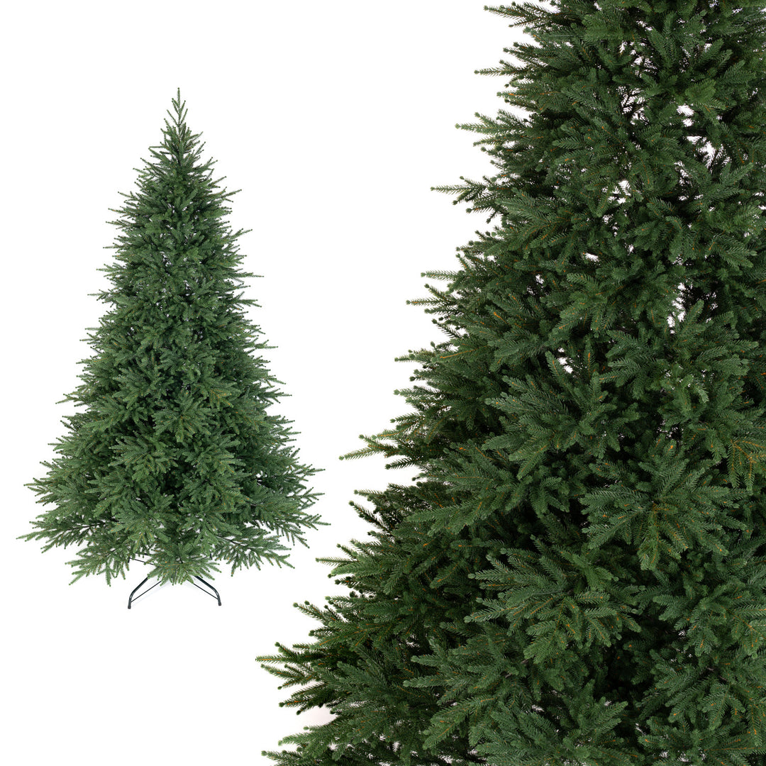 Novatom sapin de Noël artificiel, épicéa coréen, 250 cm 100% PE, vert, SKOR250