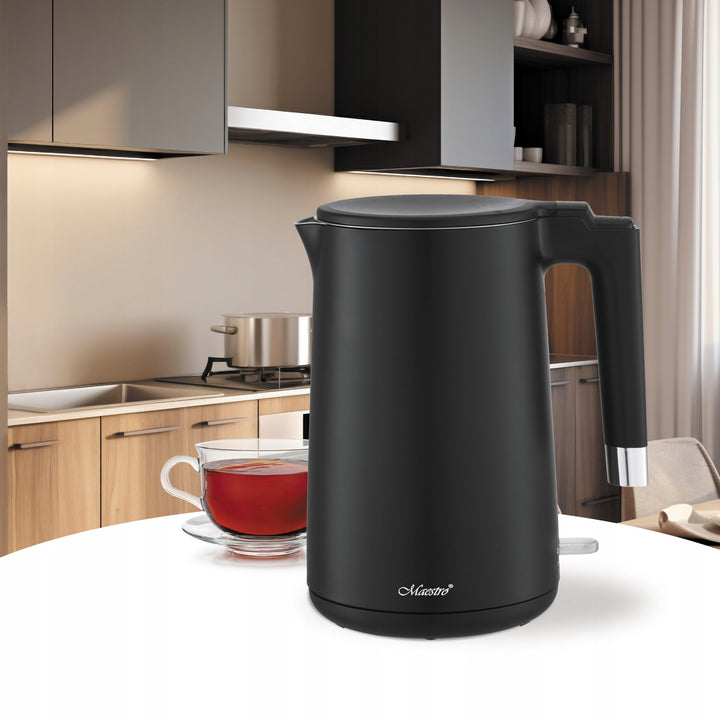 Bouilloire électrique Maestro, 1800W, 1.7l, noir, MR-026