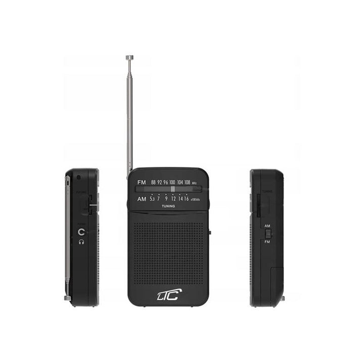 LEGA radio de poche LXLTC2029C avec AM/FM/AUX batterie LTC