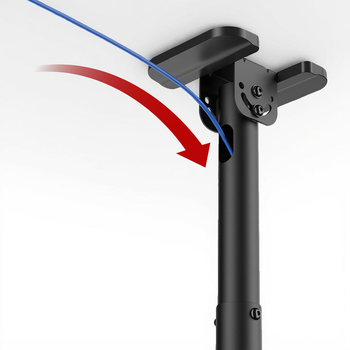 Support de montage au plafond pour Maclean TV, charge max. 60kg, 43-86", max VESA 600x400, MC-112 B