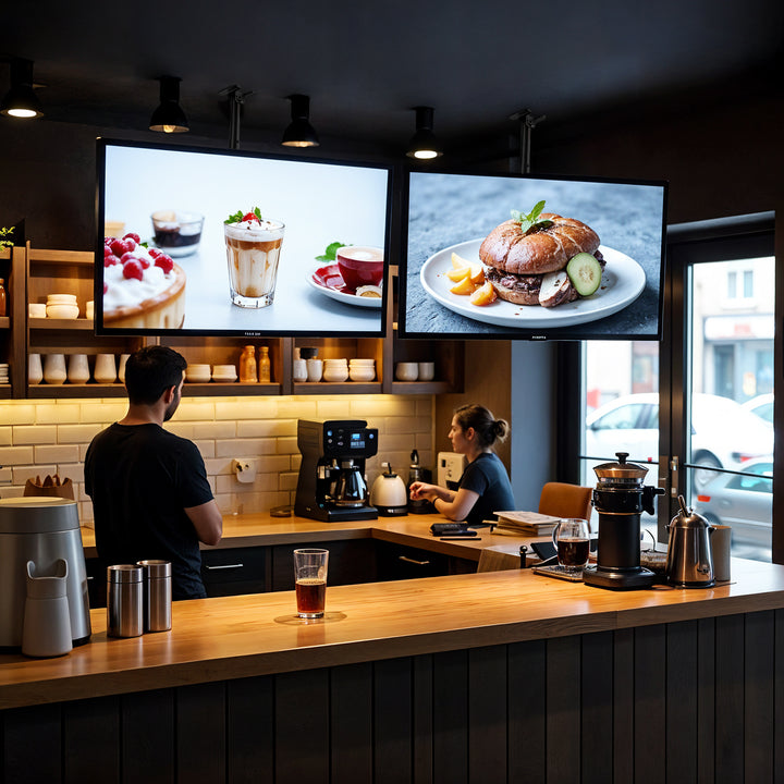 Support de montage au plafond pour Maclean TV, charge max. 60kg, 43-86", max VESA 600x400, MC-112 B