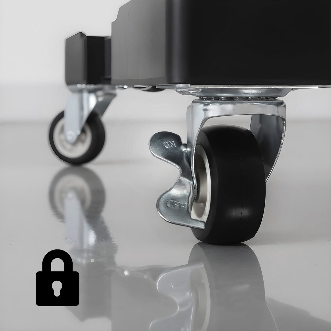 Support mobile pour lave-linge Maclean, blocage des roulettes, largeur 500-700mm, universel, jusqu'à 200kg, MC-118 B