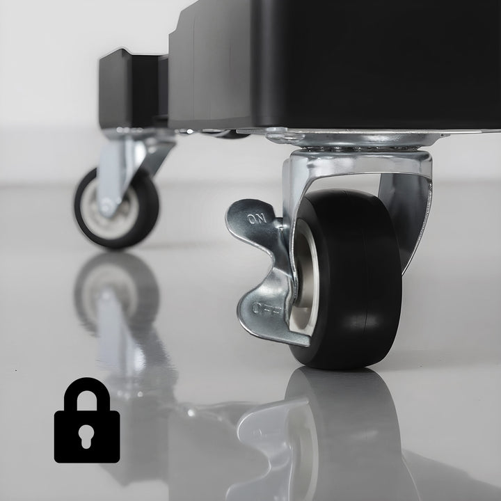 Support mobile pour lave-linge Maclean, blocage des roulettes, largeur 500-700mm, universel, jusqu'à 200kg, MC-118 B