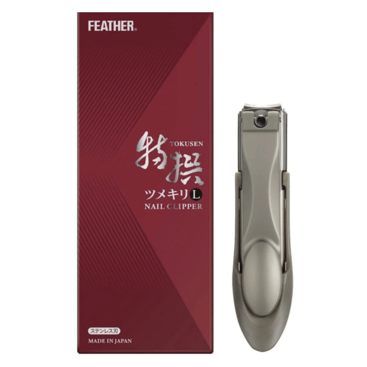 Coupe-ongles en plume, mécanisme de décalage automatique, 93 mm, Tokusen Premium TN-L