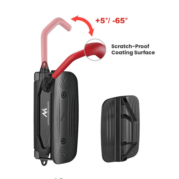 Porte-vélos mural Maclean, 30kg max, MC-998, 2 pièces
