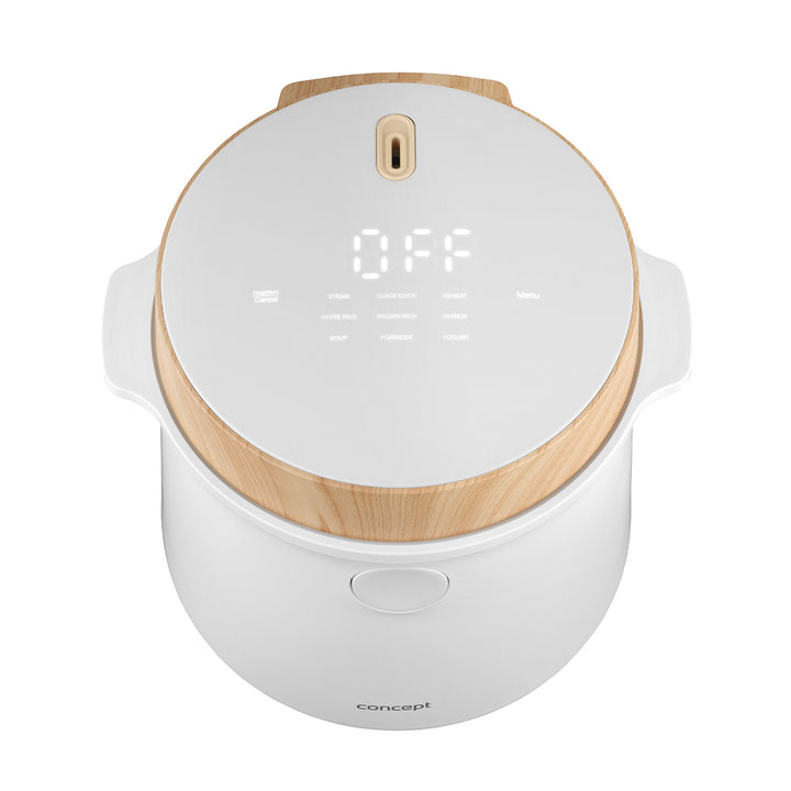 Cuiseur de riz Concept, 9 programmes, écran LED, 1,5 l, blanc, RE3030