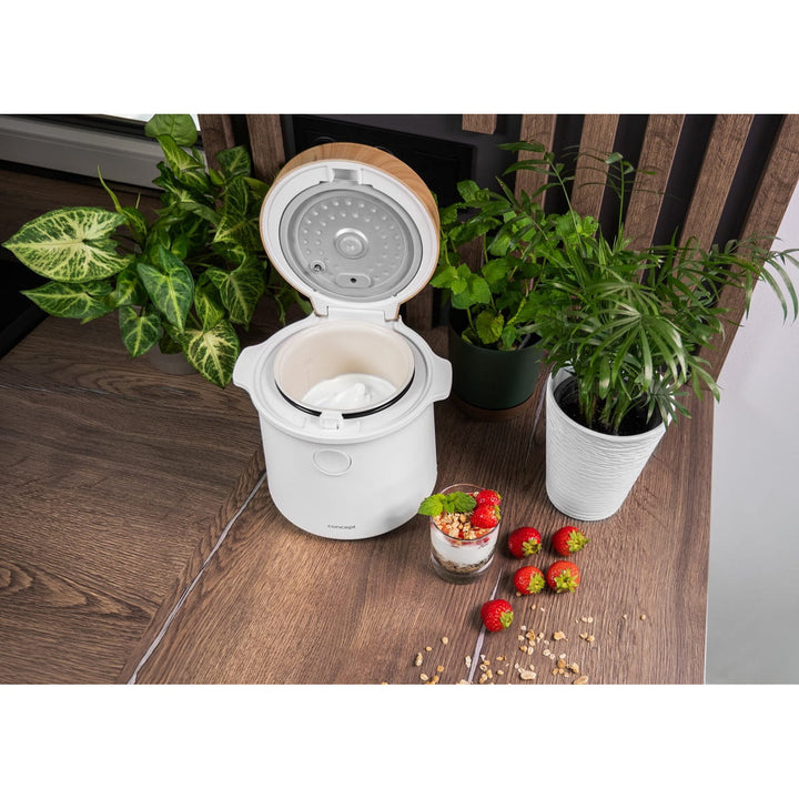 Cuiseur de riz Concept, 9 programmes, écran LED, 1,5 l, blanc, RE3030