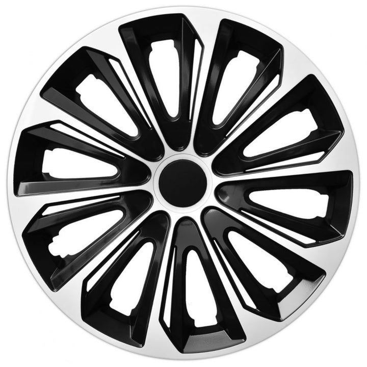 Enjoliveur universel 16'' NRM Extra Strong blanc/noir 1 pièce