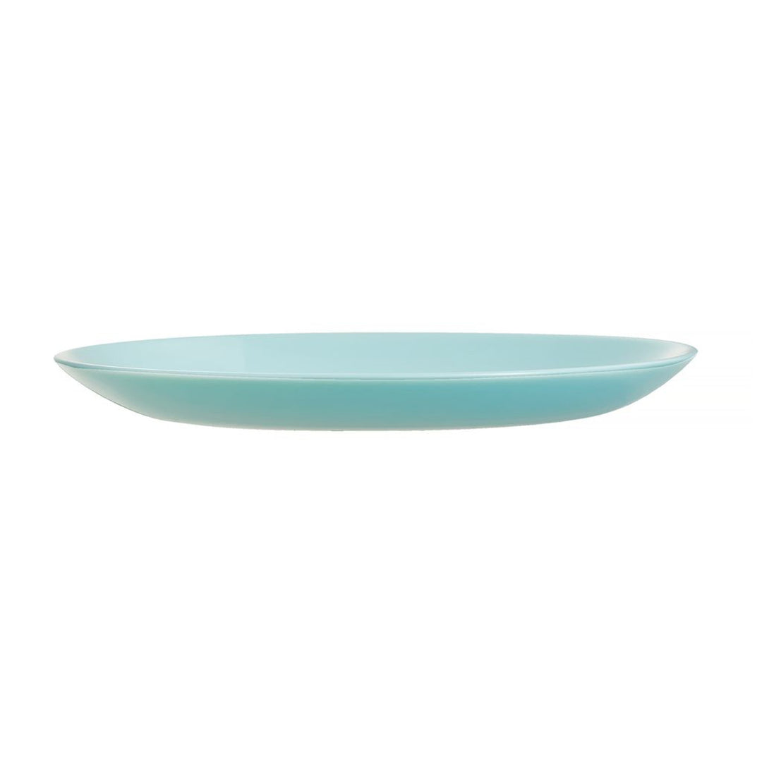 Assiette à dîner Luminarc, turquoise, ronde, 25 cm, Diwali