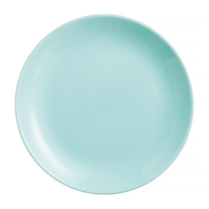 Assiette à dîner Luminarc, turquoise, ronde, 25 cm, Diwali