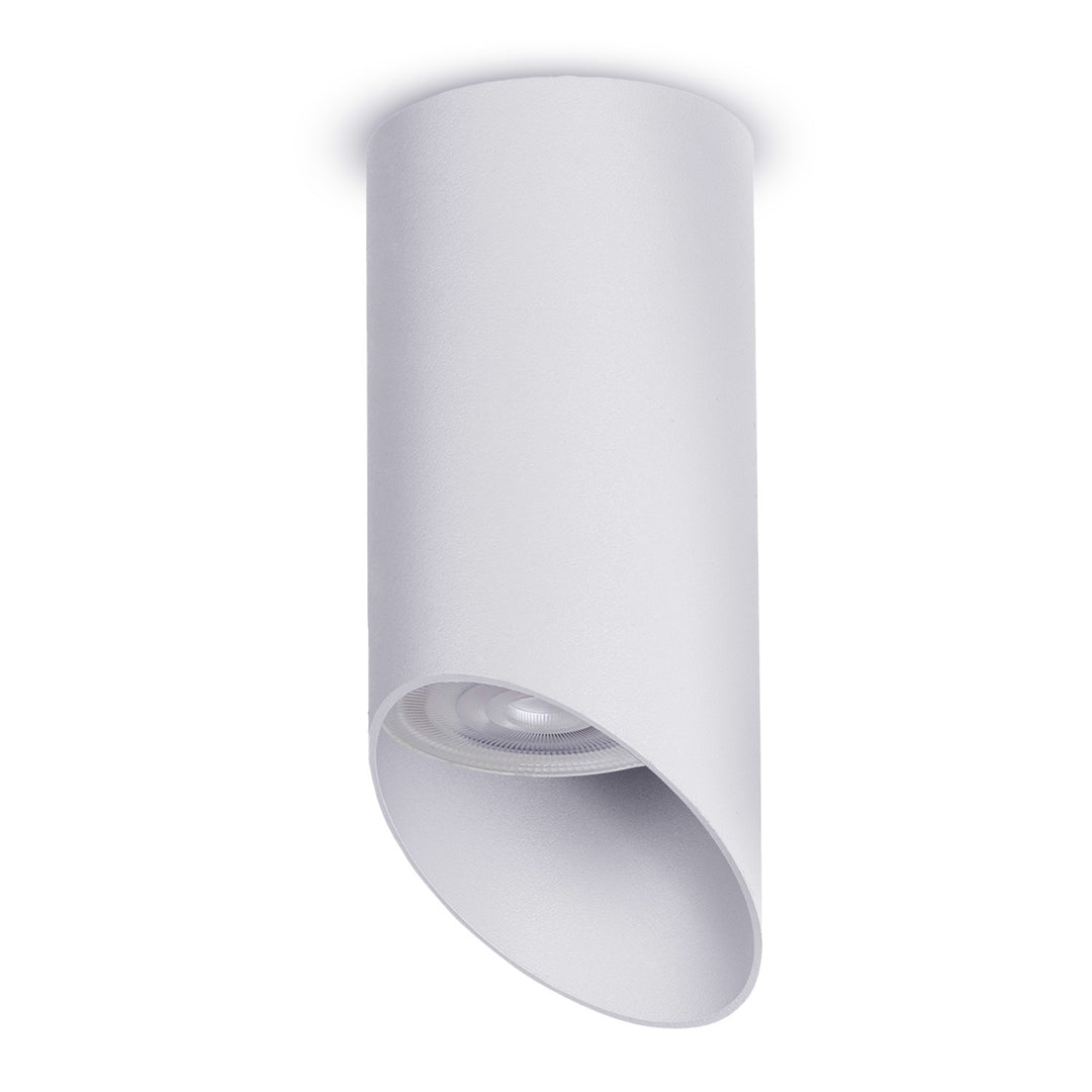 Maclean luminaire en saillie/tube, spot, rond, aluminium, GU10, 55x130mm, blanc, MCE360 W 3pcs+LED GU10 7W Maclean Energy MCE437 NW blanc neutre 4000K, 220-240V~, 50/60Hz 3pcs