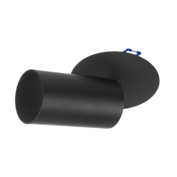 Maclean encastré / tube lumineux, spot, rond, aluminium, GU10, 55x130mm, noir, MCE364 B 3pcs+ Ampoule LED GU10 7W Maclean Energy MCE437 WW blanc chaud 3000K, 220-240V~, 50/60Hz 3pcs