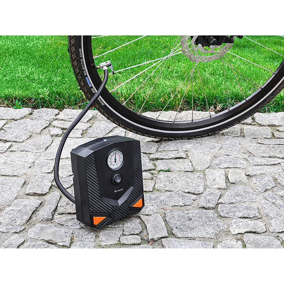 Compresseur Tracer, pour voiture, moto, vélo, ballon, 120W, 8 bar, RES-03ML