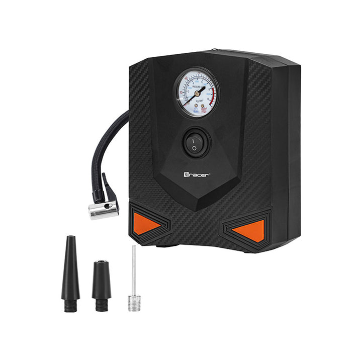 Compresseur Tracer, pour voiture, moto, vélo, ballon, 120W, 8 bar, RES-03ML