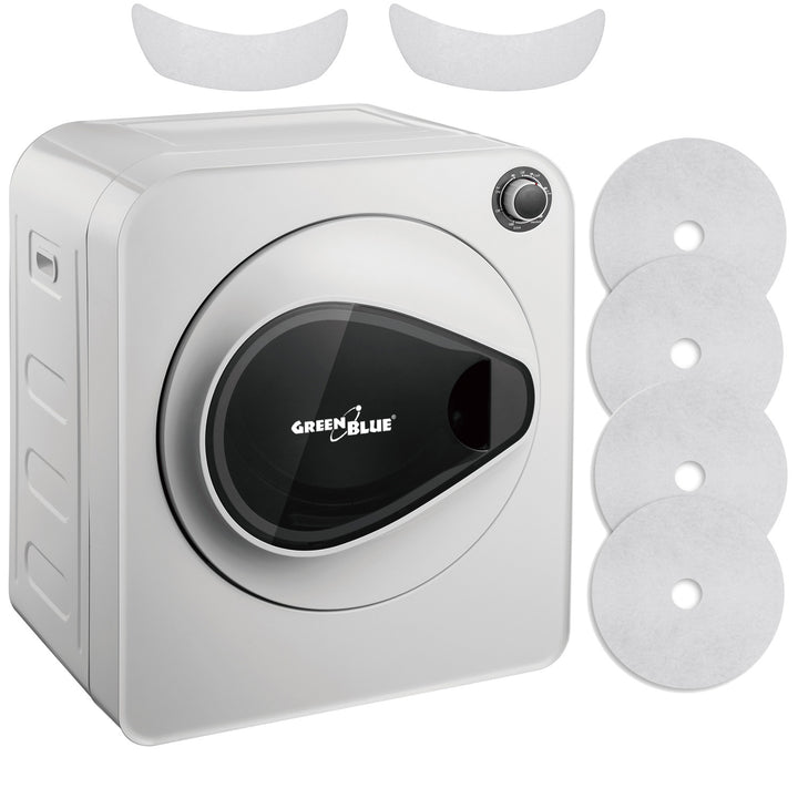 GreenBlue sèche-linge électrique pour linge, charge 3kg, GB405+ 2pcs. GreenBlue GB483 set de filtres pour sèche-linge