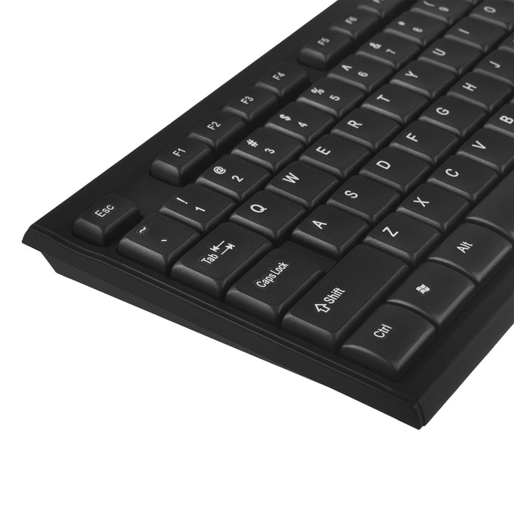 COMBO Clavier + souris sans fil NanoRS, RS580+Tapis souris pour clavier de jeu avec rétroéclairage LED RVB NanoRS, 800x300x4mm, RS705