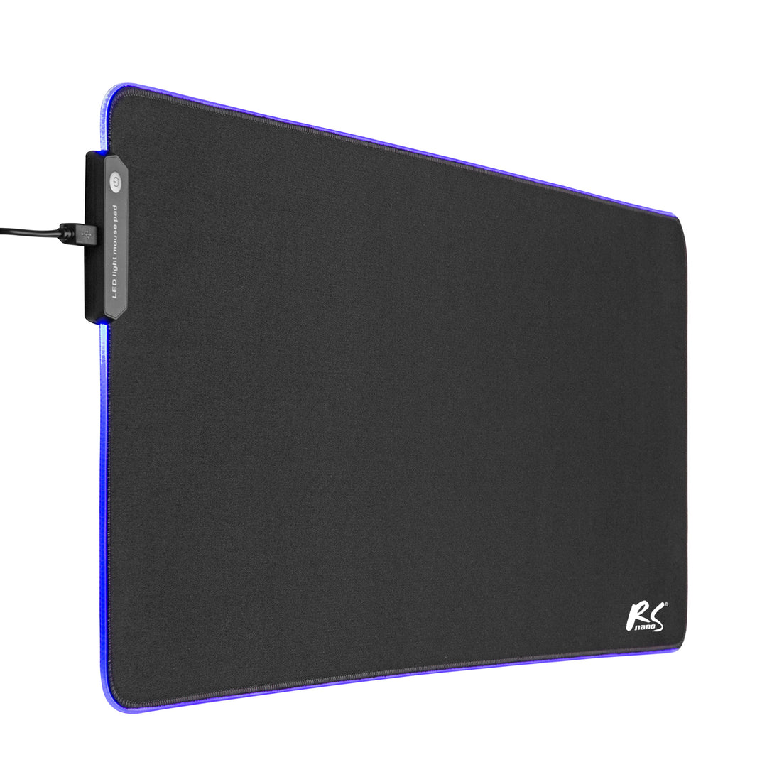 COMBO Clavier + souris sans fil NanoRS, RS580+Tapis souris pour clavier de jeu avec rétroéclairage LED RVB NanoRS, 800x300x4mm, RS705