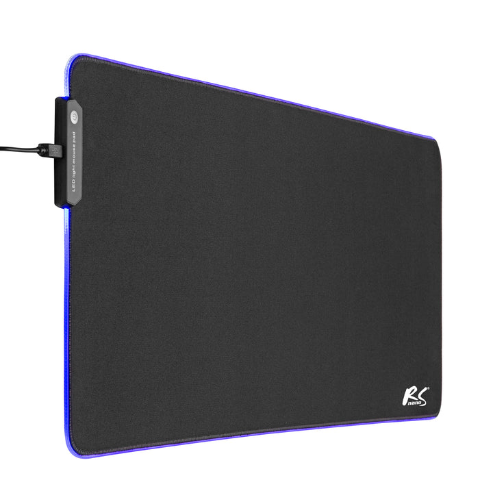 COMBO Clavier + souris sans fil NanoRS, RS580+Tapis souris pour clavier de jeu avec rétroéclairage LED RVB NanoRS, 800x300x4mm, RS705