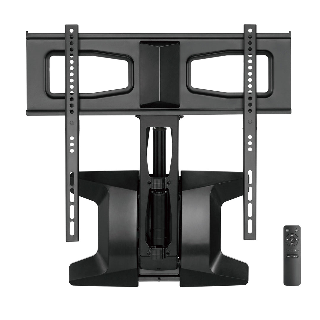 Support électrique pour TV au-dessus de la cheminée Maclean, max VESA 600x400, télécommande wifi, 37"-70", max 35kg, MC-891 +Câble Maclean HDMI 2.1a, 3m, 8K HDR, MCTV-442