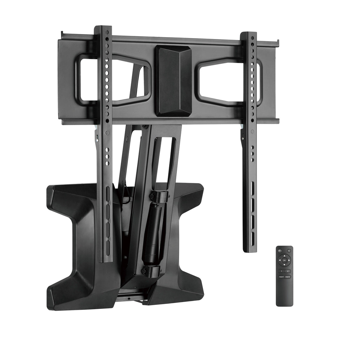 Support électrique pour TV au-dessus de la cheminée Maclean, max VESA 600x400, télécommande wifi, 37"-70", max 35kg, MC-891 +Câble Maclean HDMI 2.1a, 3m, 8K HDR, MCTV-442
